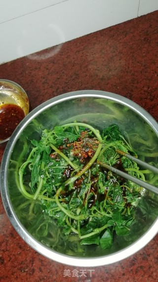 凉拌苋菜的做法步骤：7