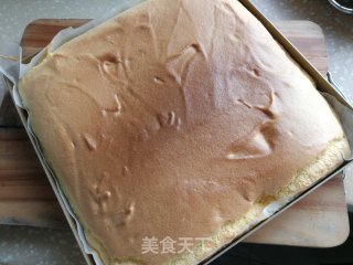 蓝莓酱蛋糕卷的做法步骤：8