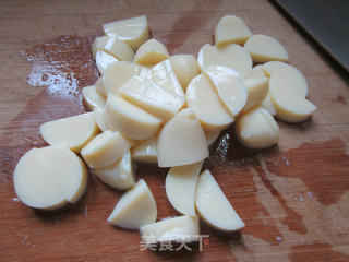 皮蛋玉子豆腐的做法步骤：3