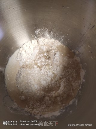 吐司面包的做法步骤：2
