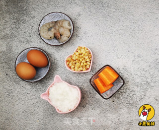 虾仁早餐饼的做法步骤：1