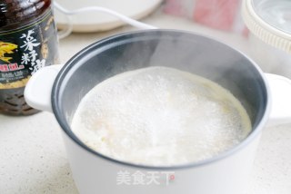 虾仁豌豆薯粉的做法步骤：6