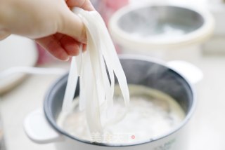 虾仁豌豆薯粉的做法步骤：7