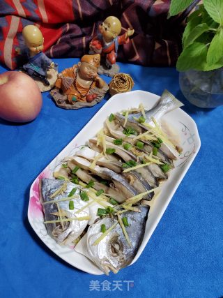 鲳鱼干蒸猪肉的做法步骤：11