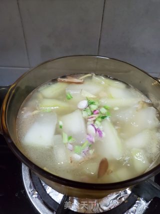 瑶柱瘦肉冬瓜汤的做法步骤：12