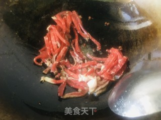 小炒黄牛肉的做法步骤：5