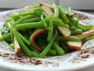茼蒿杆炒香干的做法步骤：7