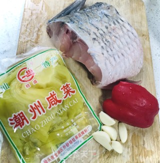 脆皖炒咸菜的做法步骤：1
