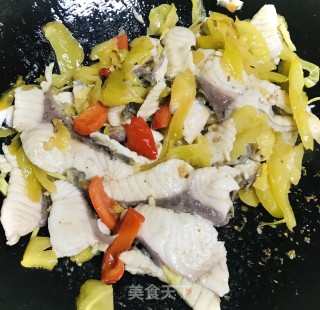 脆皖炒咸菜的做法步骤：7