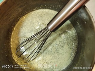 抹茶草莓牛奶小方的做法步骤：4