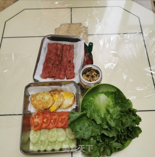 网红三明治的做法步骤：6