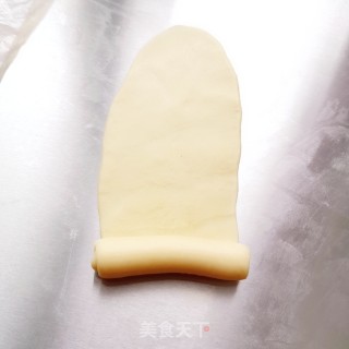 红豆沙面包的做法步骤：8
