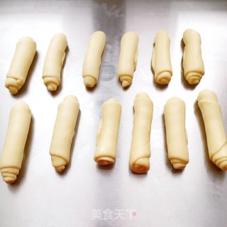 红豆沙面包的做法步骤：9