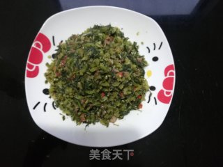 雪里蕻炒肉末的做法步骤：9
