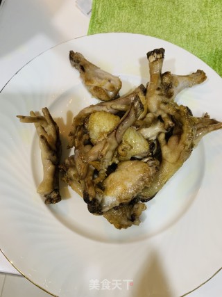 干锅鸡的做法步骤：4