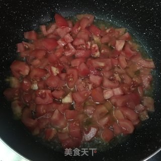 番茄土豆肥牛的做法步骤：4