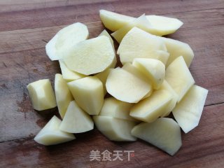 土豆豆角汤面的做法步骤：2