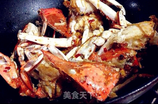 香辣蟹的做法步骤：6