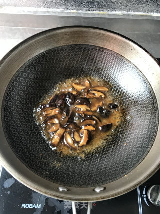 香菇油菜的做法步骤：8