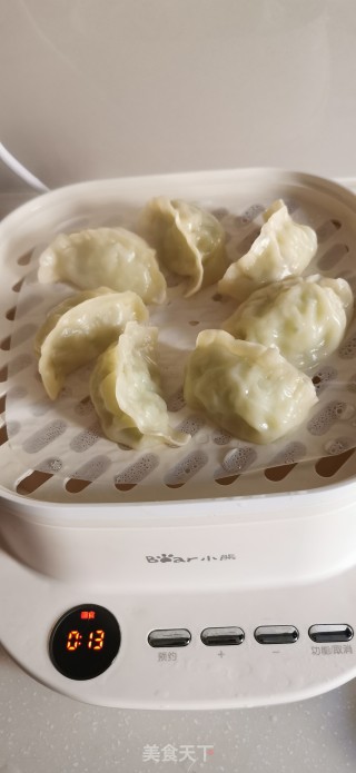 萝卜丝蒸饺的做法步骤：10