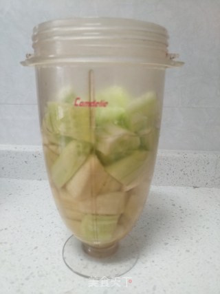 香蕉黄瓜汁的做法步骤：4