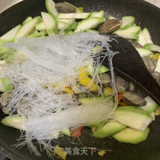 炒花蛤的做法步骤：11