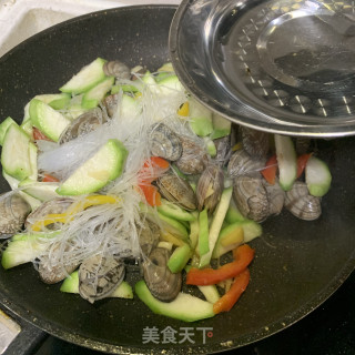 炒花蛤的做法步骤：12