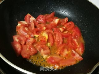 番茄炒虾仁的做法步骤：5