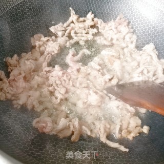 青椒肉丝的做法步骤：5