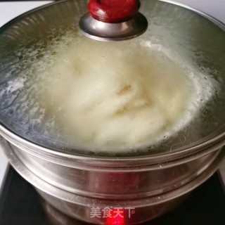山药馒头的做法步骤：3
