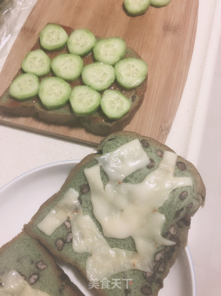 抹茶三明治的做法步骤：3