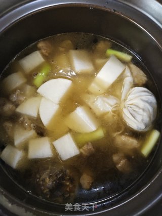 萝卜炖羊肉的做法步骤：5