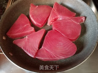 照烧吞拿鱼的做法步骤：5