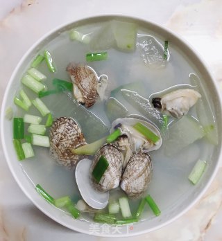 花蛤冬瓜汤的做法步骤：7