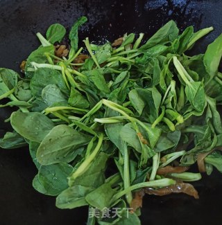 小青菜榨菜粉丝汤的做法步骤：5