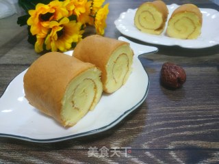 蛋糕卷的做法步骤：17