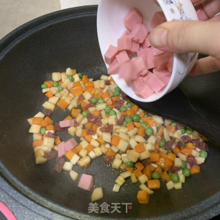 鸡腿菇炒丁的做法步骤：8