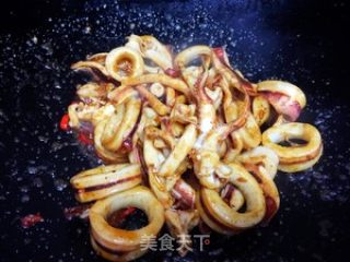 鱿鱼做法，爆炒鱿鱼做法的做法步骤：9