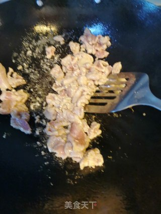 西葫炒肉的做法步骤：4