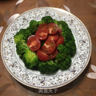 凉拌西兰花的做法步骤：3
