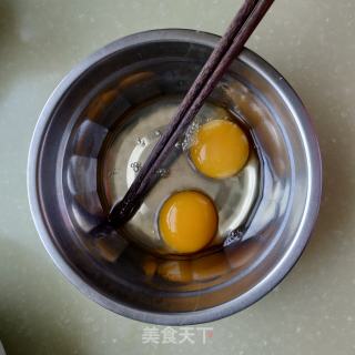 丝瓜鸡蛋油条汤的做法步骤：2