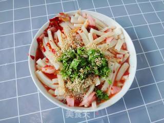 泡菜拌凉粉的做法步骤：8