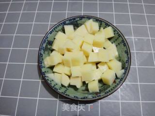 鲜肉煮凉粉的做法步骤：2