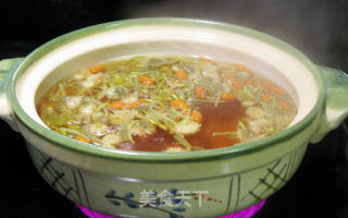 双花煲枸杞籽的做法步骤：4