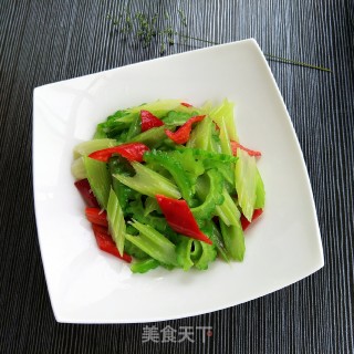 苦瓜拌西芹的做法步骤：6