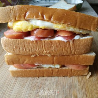 西红柿三明治的做法步骤：7