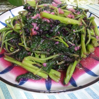 蒜蓉苋菜的做法步骤：7