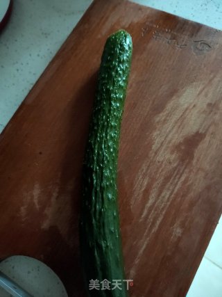 爽口黄瓜的做法步骤：1