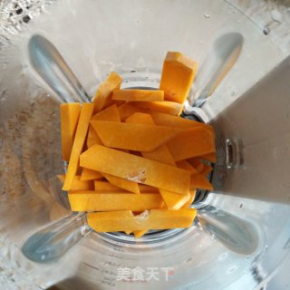 南瓜糯米羹的做法步骤：3
