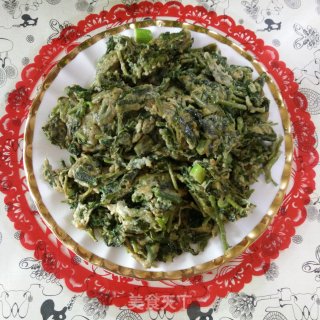 香椿炒鸡蛋的做法步骤：9